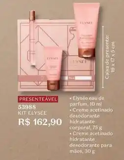 O Boticário O boticario - kit elsyée oferta