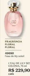 O Boticário De - floral oferta