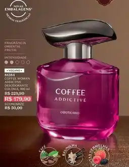 O Boticário O boticario - coffee woman desodorante colônia oferta