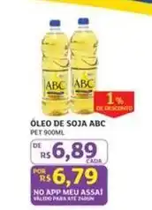 Assaí Atacadista Abc - óleo de soja oferta