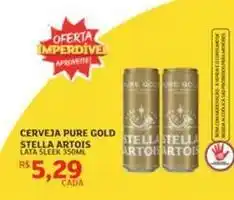 Assaí Atacadista Stella artois - cerveja pure gold stella oferta