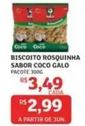 Assaí Atacadista Galo - biscoito rosquinha sabor coco oferta