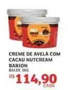 Assaí Atacadista Nut - creme de avelã com cacau barion oferta