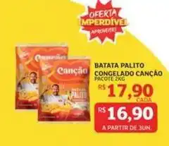 Assaí Atacadista Canção - batata palito congelado oferta