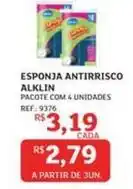 Assaí Atacadista Alklin - esponja antirrisco oferta