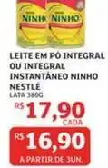 Assaí Atacadista Nestlé - leite em pó integral ou integral instantâneo ninho oferta