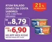 Assaí Atacadista Gomes da costa - atum ralado gomes da costa oferta