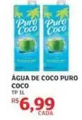 Assaí Atacadista Puro coco - água de coco puro coco oferta