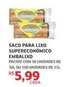 Assaí Atacadista Embalixo - saco para lixo supereconómico oferta