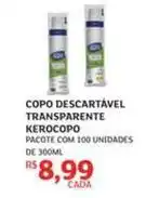 Assaí Atacadista Kerocopo - copo descartável transparente oferta
