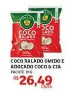 Assaí Atacadista Pacote - coco ralado úmido e adoçado coco & cia oferta