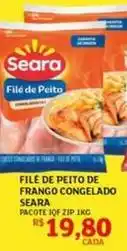 Assaí Atacadista Seara - filé de peito de frango congelado oferta