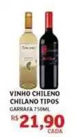 Assaí Atacadista Chilano - vinho chileno oferta