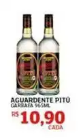 Assaí Atacadista Pitú - aguardente oferta