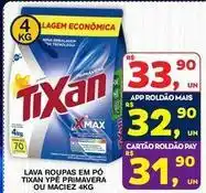 Roldão Tixan ypê - lava roupas em po primavera ou maciez oferta