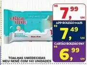 Roldão Nene - toalhas umedecidas oferta