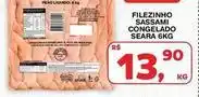 Roldão Seara - filezinho sassami congelado oferta