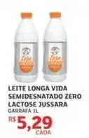 Assaí Atacadista Jussara - leite longa vida semidesnatado zero oferta
