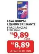Assaí Atacadista Brilhante - lava-roupas líquido fragrâncias oferta