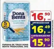Roldão Dona benta - farinha de trigo oferta