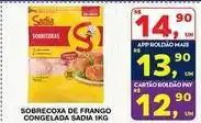 Roldão Sadia - sobrecoxa de frango congelada oferta