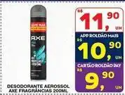Roldão Axe - desodorante aerossol oferta