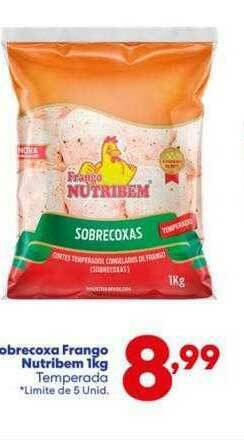 Barracão Supermercado Sobrecoxa Frango Nutribem oferta