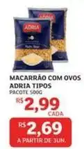 Assaí Atacadista Adria - macarrao com ovos tipos oferta