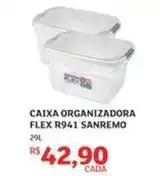 Assaí Atacadista Sanremo - caixa organizadora flex r941 oferta