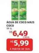 Assaí Atacadista Mais coco - água de coco oferta