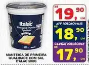 Roldão Italac - manteiga de primeira qualidade com sal oferta