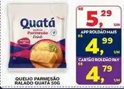 Roldão Quatá - queijo parmesão ralado oferta