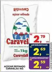 Roldão Caravelas - açúcar refinado oferta