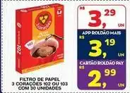 Roldão Filtro de papel oferta
