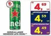 Roldão Heineken - cerveja lager lata oferta