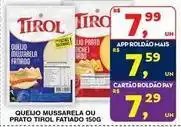 Roldão Tirol - queijo mussarela ou prato oferta