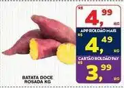Roldão Batata doce rosada oferta