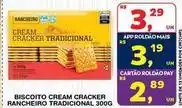 Roldão Cracker - biscoito cream oferta