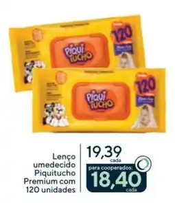 Drogaria Coop Lenço umedecido Piquitucho Premium oferta