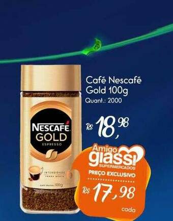 Giassi Supermercados Café Nescafé Gold oferta
