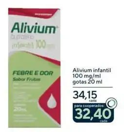 Drogaria Coop Alivium infantil oferta