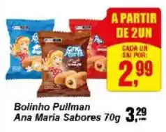 Negreiros Bolinho Pullman Ana Maria Sabores oferta