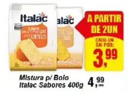 Negreiros Mistura p/ Bolo Italac Sabores oferta