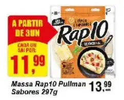 Negreiros Massa rap10 pullman sabores oferta