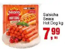 Negreiros Salsicha Seara Hot Dog oferta