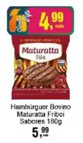 Negreiros Hambúrguer Bovino Maturatta Friboi Sabores oferta