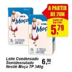 Negreiros Leite Condensado Semidesnatado Nestlé Moça TP oferta