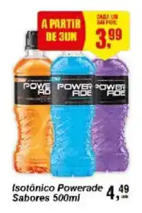 Negreiros Isotônico Powerade Sabores oferta