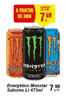 Negreiros Energético Monster Sabores oferta