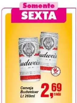 Negreiros Cerveja Budweiser oferta